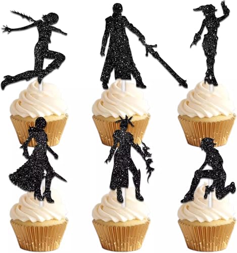 SANYUANHE Videospiel Tortendeko,25 Stück Videospiel Cupcake Topper,Gaming Geburtstagstorte Dekoration,Kuchen Topper Dekorationen, Kinder Geburtstag Party Dekorationen von SANYUANHE