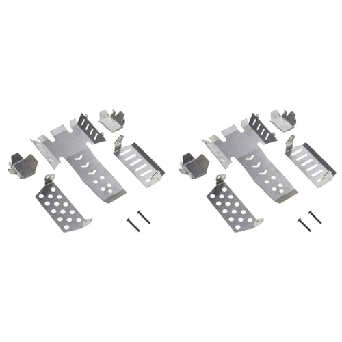 SAROAD 2 x Edelstahl-Chassis-Rüstung Achsenschutz Unterfahrschutz für Vanquish VS4-10 Phoenix VS410 RC Crawler SAROAD 2 x Edelstahl-Chassis-Rüstung Achsenschutz Unterfahrschutz für Vanquish VS4-10 Phoenix VS410 RC Crawler von SAROAD