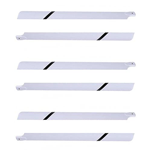 SAROAD 6X High Qualität Fiberglas 550mm Hauptblätter für Rc 550 Hubschrauber von SAROAD