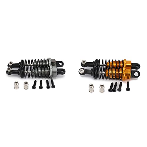 SAROAD Öldämpfer, verstellbar, 65 mm, für A959, A969, A979, und Gelb, 4 Stück von SAROAD