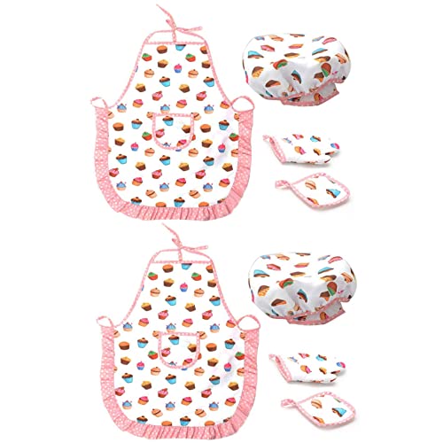 SAROADas 8 Teilige - und Back Set für Kinder EnthäLt eine SchüRze für Kleine MäDchen, eine MüTze und EIN Dress Up für Kleinkinder SAROADas 8 Teilige - und Back Set für Kinder EnthäLt eine SchüRze für Kleine MäDchen, eine MüTze und EIN Dress Up für Kleinkinder von SAROAD