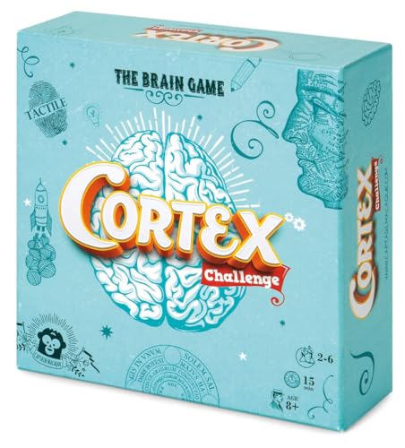 Zygomatic | Cortex Challenge (türkis) | Partyspiel | Ratespiel | 2-6 Spieler | Ab 8+ Jahren | 15+ Minuten | Deutsch von Captain Macaque