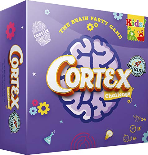 Zygomatic , Cortex Challenge: Kids , Card Game , Ages 6+ , 2-6 Players , 15 Minutes Playing Time von Zygomatic