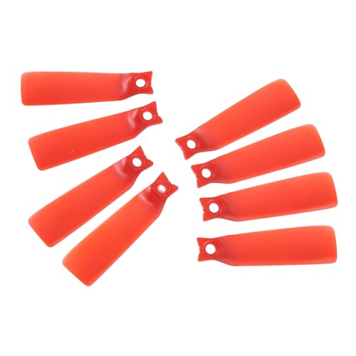 8PCS -Drohnen -Propeller Niedrige Geräusche Leichte Drohnen -Propeller -Klingen für Flip -Drohne (Rot) von SASKATE