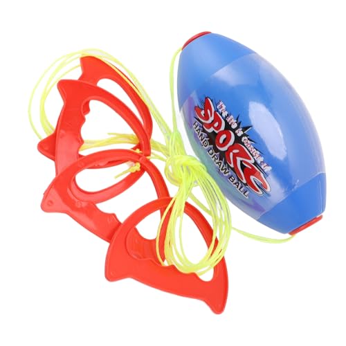 SASKATE Pull Shuttle Ball -Spiel, Bilaterale Koordinierungsbälle mit Zufälligen Mustern, Lustige 2 Spieler Interaktive Bilaterale Koordination Fitness Pull Sports Toys, für Jungen und von SASKATE