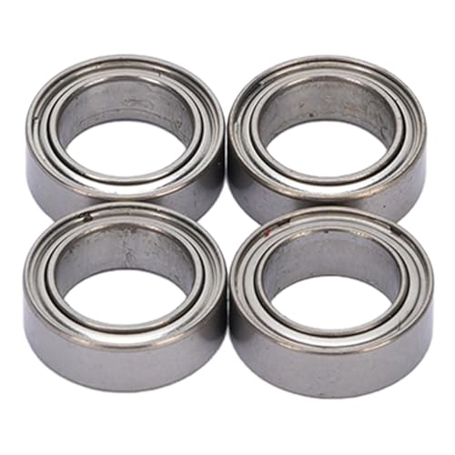 SASKATE 4PCS RC -Autokugellager Metalllager Kit 6046 Ersatz für SCY 16101 16102 16103 16201 Upgrade -Teilezubehör von SASKATE
