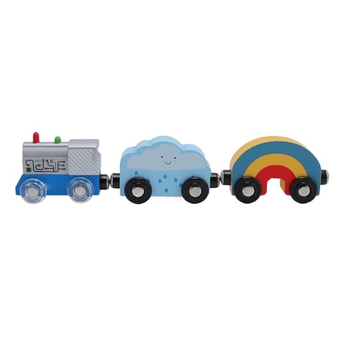 SASKATE Holzwetter -Zug -Set, Innovative Multifunktionale Szene -Kombination Kleines Zugspielzeug für Kinder SASKATE Holzwetter -Zug -Set, Innovative Multifunktionale Szene -Kombination Kleines Zugspielzeug für Kinder von SASKATE