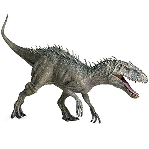 SASKATE Realistische Jurassic Indominus Rex, Kunststoff Jurassic Indominus Rex Actionfiguren Offener Mund King Kong Dinosaurier Welt Tiere Modell Kid Toy Geschenk zum Weihnachtsgeburtstag SASKATE Realistische Jurassic Indominus Rex, Kunststoff Jurassic Indominus Rex Actionfiguren Offener Mund King Kong Dinosaurier Welt Tiere Modell Kid Toy Geschenk zum Weihnachtsgeburtstag von SASKATE