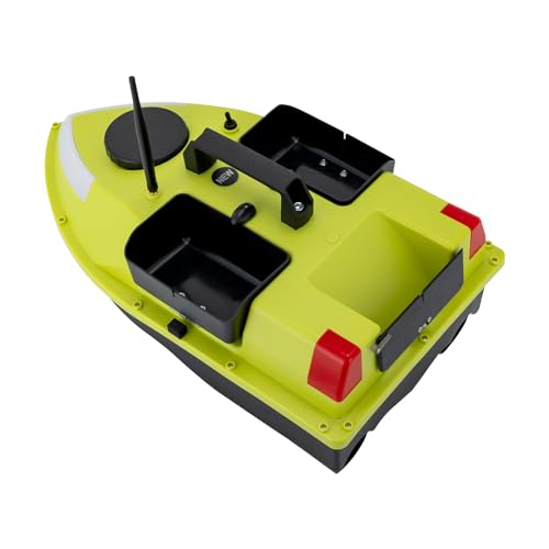 SAUADY RC Angeln Boot Angeln Köder Boot für Brandungsangeln kann in Flüssen Seen und Meeren Eingesetzt Werden Beladen mit Mais Grün 25 * 50 * 17CM SAUADY RC Angeln Boot Angeln Köder Boot für Brandungsangeln kann in Flüssen Seen und Meeren Eingesetzt Werden Beladen mit Mais Grün 25 * 50 * 17CM von SAUADY