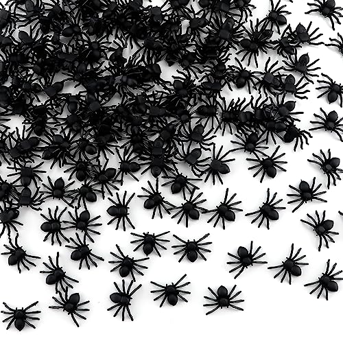 150 Stück realistische Spinnen Halloween Dekoration, Kunststoff Mini Spinne Schwarz Realistische Gruselige Spinnen Streich Halloween Spukhaus Dekorationen für Halloween Partys, Narrentag 150 Stück realistische Spinnen Halloween Dekoration, Kunststoff Mini Spinne Schwarz Realistische Gruselige Spinnen Streich Halloween Spukhaus Dekorationen für Halloween Partys, Narrentag von SAVITA