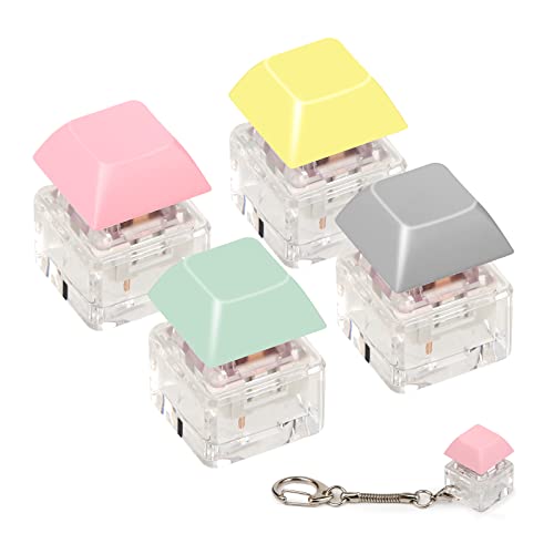 4St Tastatur Zappel Schlüsselanhänger, Finger Dekompressionsspielzeug Keyboard Fidget Toy Fingerspielzeug Fidget Keycap Fidget Keychain für Studenten Teenager Erwachsene lindert Stress 4St Tastatur Zappel Schlüsselanhänger, Finger Dekompressionsspielzeug Keyboard Fidget Toy Fingerspielzeug Fidget Keycap Fidget Keychain für Studenten Teenager Erwachsene lindert Stress von SAVITA