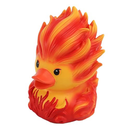 SAVITA Roter Enten-Figur, Süßes Anime-Charakter Ente-Puppen Charmante Harz-Schreibtisch-Dekorationen für Heim- und Büro-Ornament für Enten-Enthusiasten SAVITA Roter Enten-Figur, Süßes Anime-Charakter Ente-Puppen Charmante Harz-Schreibtisch-Dekorationen für Heim- und Büro-Ornament für Enten-Enthusiasten von SAVITA
