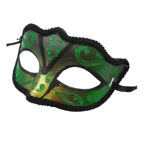 SAVOMA 1 x Damen-Maskenballmaske, Party, Augenmaske, Schnürung, neues schwarzes Karnevalskostüm, Party-Dekoration (Farbe: H) von SAVOMA