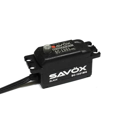 SAVOX 415000473 Digital Servo SC-1252MG, Mehrfarbig von SAVOX