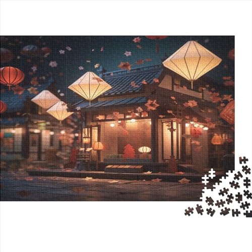 Einzigartige Aussichten 1000 Teile Fröhlich Puzzles Erwachsene Wohnkultur Geschicklichkeitsspiel Für Die Ganze Familie Lernspiel Geburtstag Stress Relief 500pcs (52x38cm) von SAYOBO