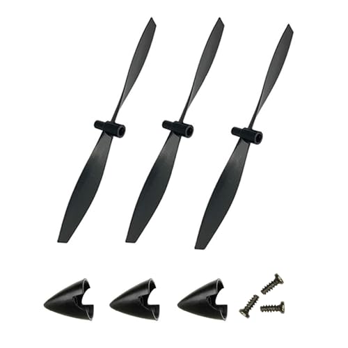 F949 RC-Flugzeugzubehör, Motor Propeller Fahrwerk DIY-Ersatzteile, Kompatibel mit dem CESSNA-182 WLtoys F949pro Ferngesteuerten Flugzeug (F949 Propeller 3 Stück) von SAYZON