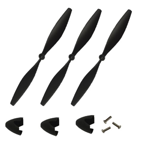 F949 RC-Flugzeugzubehör, Motor Propeller Fahrwerk DIY-Ersatzteile, Kompatibel mit dem CESSNA-182 WLtoys F949pro Ferngesteuerten Flugzeug (F949pro Propeller 3 Stück) von SAYZON