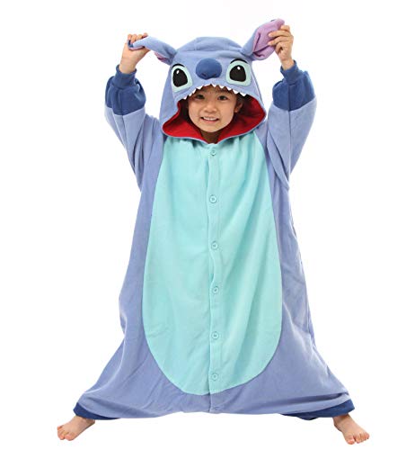 SAZAC Kinderkostüm Déguisement Stitch Enfant, Blau, 130 cm, blau, Enfants 130 cm SAZAC Kinderkostüm Déguisement Stitch Enfant, Blau, 130 cm, blau, Enfants 130 cm von SAZAC