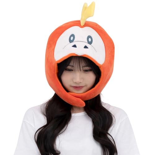 SAZAC Kigurumi Mütze - Pokemon - Fuecoco - Gemütliches Kostüm Beanie Cap - Erwachsenengröße von SAZAC