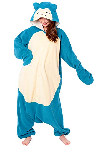 SAZAC Kigurumi – Pokemon – Schnorchelanzug – Einteiler – Halloween-Kostüm – Erwachsene XL, Blau SAZAC Kigurumi – Pokemon – Schnorchelanzug – Einteiler – Halloween-Kostüm – Erwachsene XL, Blau von SAZAC