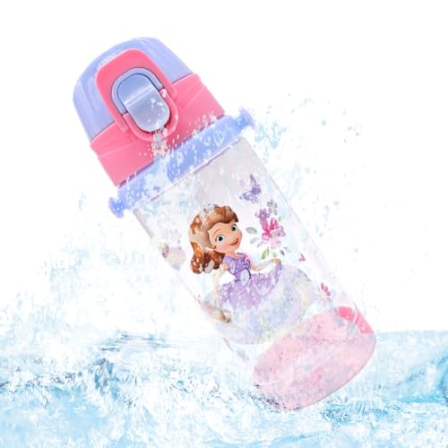 SBJJGQIS 450ML Prinzessin Personalisierbare Wasserflasche,Strohhalm Deckel, auslaufsicher, BPA frei, Kinder Rosa Wasserflasche,PrinzessinTrinkwasserflasche für Schule Bottle Fitness Camping Reisen SBJJGQIS 450ML Prinzessin Personalisierbare Wasserflasche,Strohhalm Deckel, auslaufsicher, BPA frei, Kinder Rosa Wasserflasche,PrinzessinTrinkwasserflasche für Schule Bottle Fitness Camping Reisen von SBJJGQIS