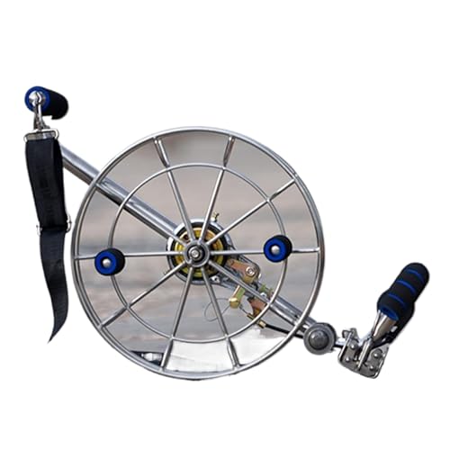 SBJKLYRN Kite Roulette， Professioneller Drachenschnurwickler mit Sicherheitsschloss, universelle Schnurführung, anwendbar for Kinder und Erwachsene(26cm) von SBJKLYRN