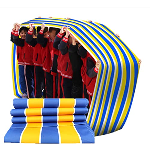 SBJKLYRN Team-Building-Requisiten， 4–20 m Teamwork-Spiele, Spielmatte for Erwachsene und Kinder, Field Day, Party im Freien, Familienspiele, Teambuilding-Spiele(Kids 8M) von SBJKLYRN