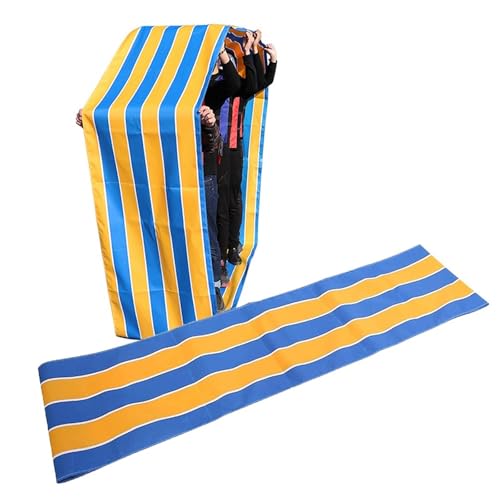 SBJKLYRN Team-Building-Requisiten， IEOWY Field Day Teamwork Game Laufmatte, Erwachsene Teenager Kinder Teambuilding Spaß Laufspiele Rolling Running Mat(Kids 8M/26FT) von SBJKLYRN
