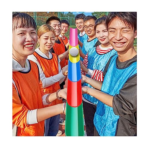 SBJKLYRN Team-Building-Requisiten， Teamwork-Spiele Pipeline Challenge Game, Teambuilding-Spiele for die Arbeit, Teamwork-Gruppenaktivitäten von SBJKLYRN