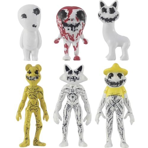 Terror Figuren,6 StüCk Zoo-Normally Figuren Monster Kuchen Topper Terror Modelle FüR Kinder Junge,Happy Birthday Cake Topper FüR Monster Geburtstag Deko Deko Tischdeko Terror Figuren,6 StüCk Zoo-Normally Figuren Monster Kuchen Topper Terror Modelle FüR Kinder Junge,Happy Birthday Cake Topper FüR Monster Geburtstag Deko Deko Tischdeko von SBOACXC