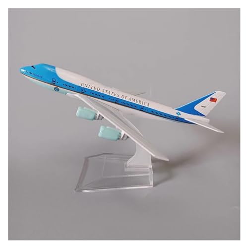 SBTRKT Flugzeug Spielzeug Für USA Air Force One B747 Boeing 747-8 Airlines Flugzeug Modell Airways 1/400 Druckguss Flugzeug Modell Flugzeug 16 cm von SBTRKT