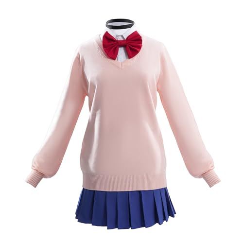 SBluuCosplay Ayase Cosplay-Kostüm für Damen, japanische JK-Uniform, Halloween-Outfit mit Ohrringen, Mehrfarbig, S SBluuCosplay Ayase Cosplay-Kostüm für Damen, japanische JK-Uniform, Halloween-Outfit mit Ohrringen, Mehrfarbig, S von SBluuCosplay