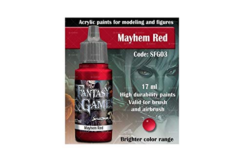 Scale 75 Fantasy and Games Mayhem Red 17 ml von SCALE75