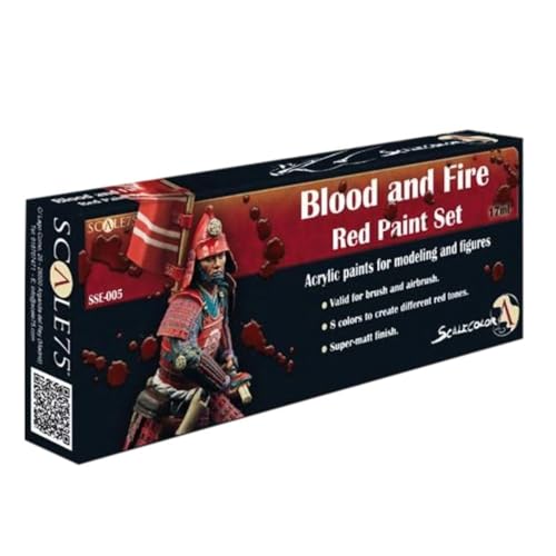Blood and Fire Red SSE 005 Farbset von SCALE75