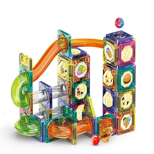 SCBOY Magnetische bausteine 90 Teile Montessori Spielzeug Set Magnetic Tiles Murmelbahn Magnetspielzeug für Kinder Mädchen Jungen Geschenk SCBOY Magnetische bausteine 90 Teile Montessori Spielzeug Set Magnetic Tiles Murmelbahn Magnetspielzeug für Kinder Mädchen Jungen Geschenk von SCBOY