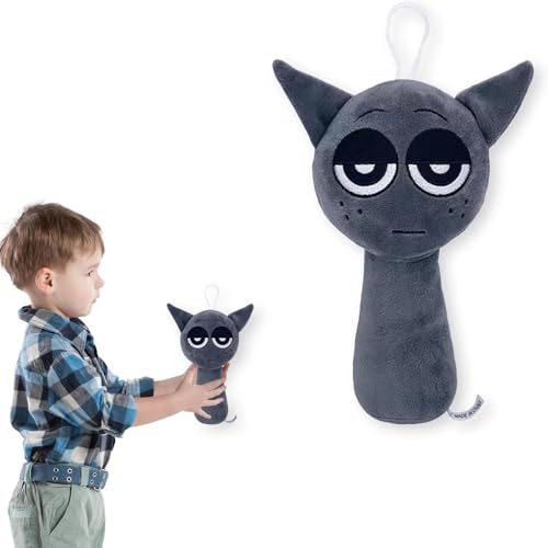 Tiere Plüschtier, Plüschtier Cartoon Stuff Puppen für Spiel Fans Bevorzugte Geschenke, Weiche gefüllte Tier Kissen Figur,Gray Tiere Plüschtier, Plüschtier Cartoon Stuff Puppen für Spiel Fans Bevorzugte Geschenke, Weiche gefüllte Tier Kissen Figur,Gray von SCDXJ