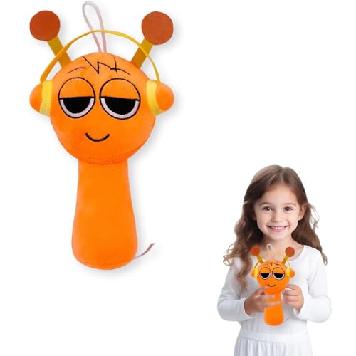 Tiere Plüschtier, Plüschtier Cartoon Stuff Puppen für Spiel Fans Bevorzugte Geschenke, Weiche gefüllte Tier Kissen Figur,Orange Tiere Plüschtier, Plüschtier Cartoon Stuff Puppen für Spiel Fans Bevorzugte Geschenke, Weiche gefüllte Tier Kissen Figur,Orange von SCDXJ