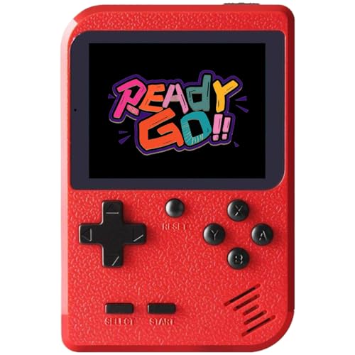 Handheld Spielekonsole Eingebaute 500 Retro Spiele für Kinder, Handheld Mini Videospielkonsole, 2,8 Zoll, Wiederaufladbarer Akku, Geburtstag für Kinder Erwachsene, Mini Handheld Spiel für Junge Handheld Spielekonsole Eingebaute 500 Retro Spiele für Kinder, Handheld Mini Videospielkonsole, 2,8 Zoll, Wiederaufladbarer Akku, Geburtstag für Kinder Erwachsene, Mini Handheld Spiel für Junge von SCFRF