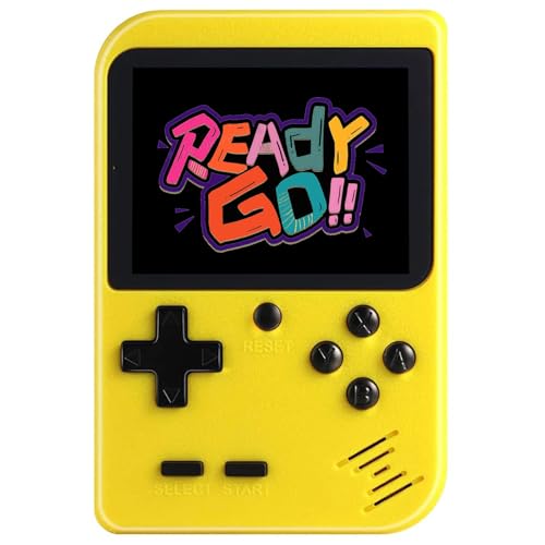 Handheld Spielkonsole Eingebaute 400 Retro-Spiele für Kinder, Handheld Mini Videospielkonsole, 2,8 Zoll, wiederaufladbarer Akku, Weihnachten Geburtstagsgeschenk für Kinder, Mini Handheld Spiel für von SCFRF