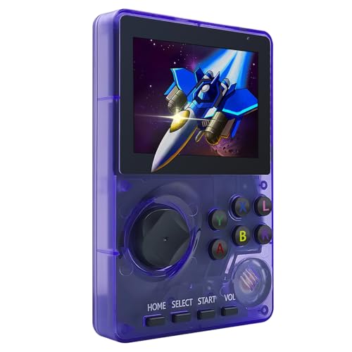 Kinder-Handheld-Retro-Spielekonsole, vorinstalliert, 100 klassische 16-Bit-Spiele, Hand-Video-Spielekonsole mit 7,1 cm Farbbildschirm, wiederaufladbarer Akku, Handspiel für Jungen und Mädchen Kinder-Handheld-Retro-Spielekonsole, vorinstalliert, 100 klassische 16-Bit-Spiele, Hand-Video-Spielekonsole mit 7,1 cm Farbbildschirm, wiederaufladbarer Akku, Handspiel für Jungen und Mädchen von SCFRF