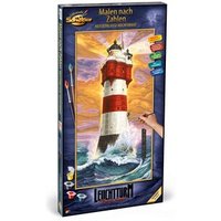 SCHIPPER 609220399 MNZ - Malen nach Zahlen Leuchtturm “Roter Sand” von SCHIPPER