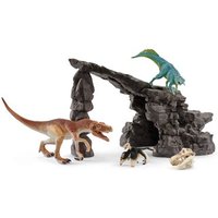 SCHLEICH 41461 Dinoset mit Höhle von SCHLEICH® DINOSAURS