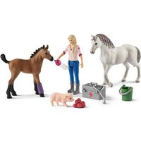 SCHLEICH 42486 Arztbesuch bei Stute und Fohlen von SCHLEICH® FARM WORLD