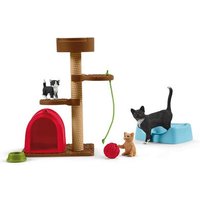 SCHLEICH 42501 Spielspaß für niedliche Katzen von SCHLEICH® FARM WORLD