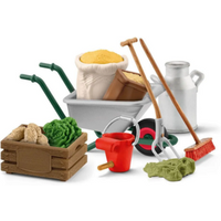 SCHLEICH 42610 Farm World Stallpflege Zubehör von SCHLEICH® FARM WORLD