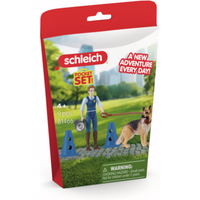 SCHLEICH 81466 Pocket Set Polizeieinsatz von SCHLEICH® POCKET SETS