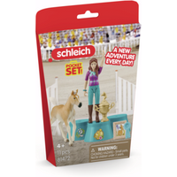 SCHLEICH 81472 Pocket Set Siegerehrung nach dem Turnier von SCHLEICH® POCKET SETS