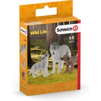 SCHLEICH 42472 Wolfsmutter mit Welpen von SCHLEICH® WILD LIFE