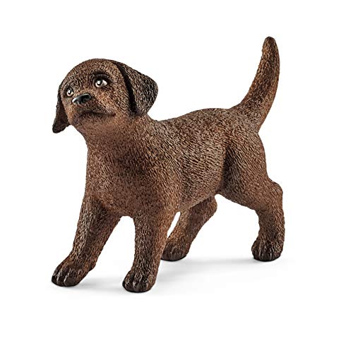 SCHLEICH 13835 Spielfigur - Labrador Retriever Welpe (Farm World) von SCHLEICH
