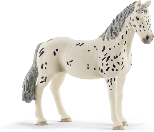 SCHLEICH Horse Club | Knabstrupper Stute 13910 | detailgetreues Pferd | tolles Geschenk für Mädchen und Jungen Pferde Spielzeug für Kinder ab 5 Jahren | 12 x 4 x 11 cm von SCHLEICH